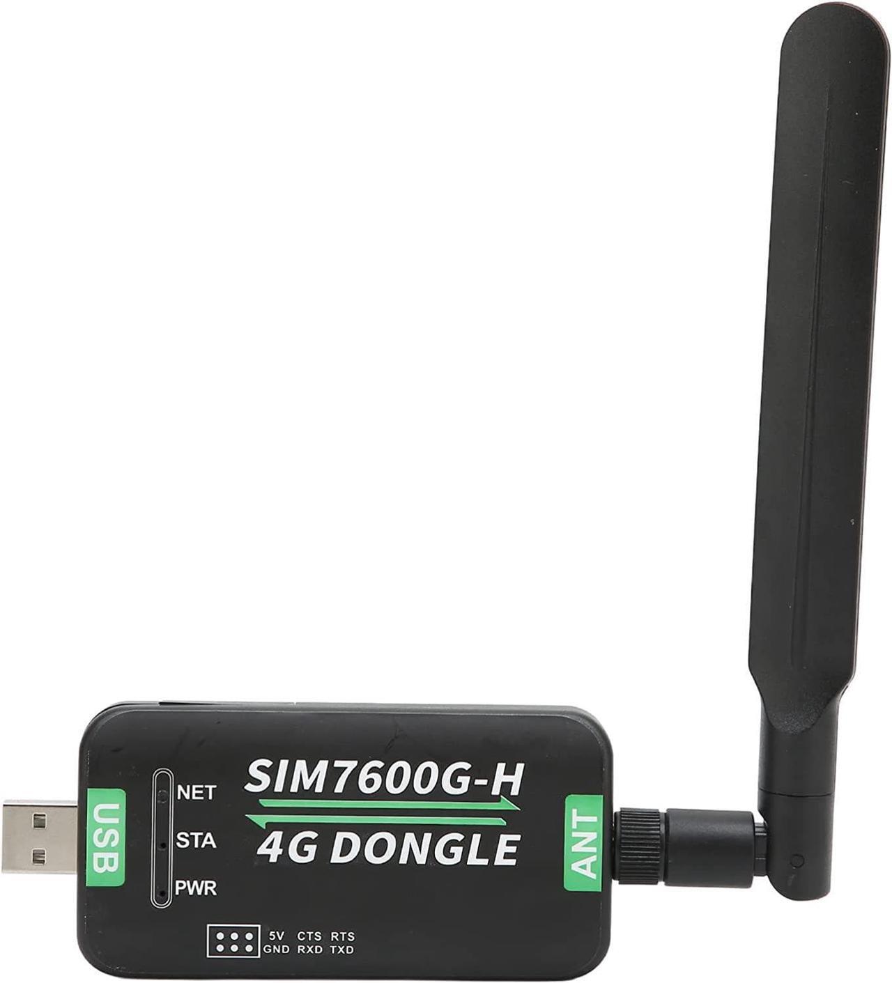 Main image of SIM7600G-H 4G LTE USB Dongle, 4G DONGLE Module USB UART Communication Support 2G 3G 4G 50Mbps Uplink 150Mbps Downlink, with Rotatable Antenna