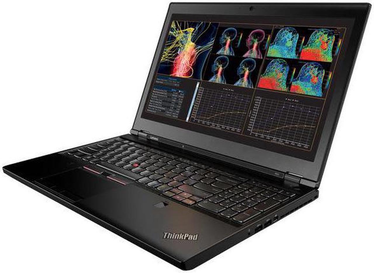 Lenovo ThinkPad P50 Workstation 15.6" Laptop, Core i7-6820HQ 2.7GHz, 32GB RAM, 512GB SSD, Nvidia Quadro M1000M 2G, Windows 10 Pro.