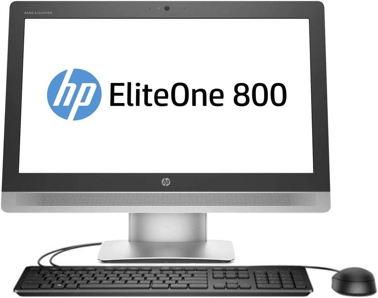 HP EliteOne 800 G2 23-in AIO (All-in-One) Intel i5-6500 3.2GHz, 8GB RAM, 500GB SATA HDD, Built-in Speakers, Webcam, WiFi, (MK120 Keyboard & Mouse) Win. 10 Home