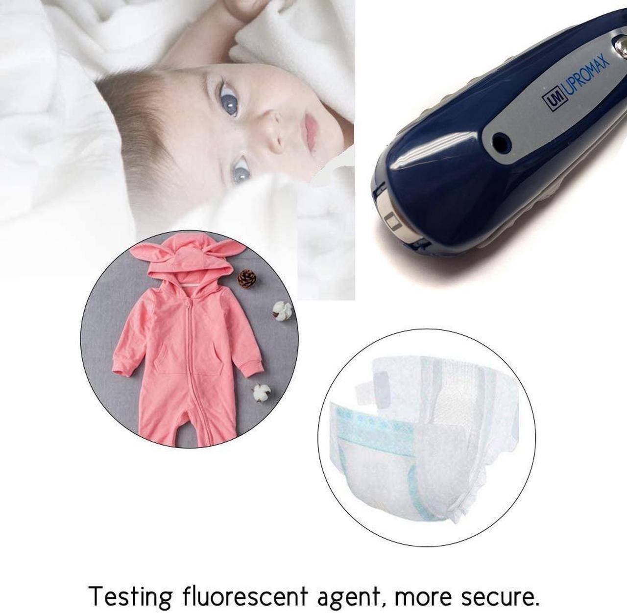 Alt view image 5 of 7 - UV Currency Money Detector, Portable Mini 2 in 1 UV Currency Money Note Detector Counterfeit Checker with Lanyard Magnetic Detector Keychain