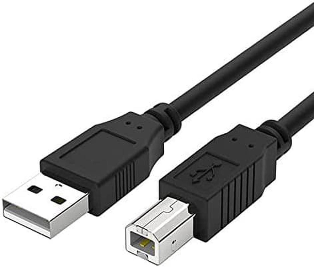 Deskjet Cable for Printer DeskJet 2755 Printer Cable Compatible with HP DeskJet 2722 2755 3630 3755 3752 DeskJet Plus 4155 OfficeJet 3830 4650 5255 5260 USB Printer Cable 10 FT