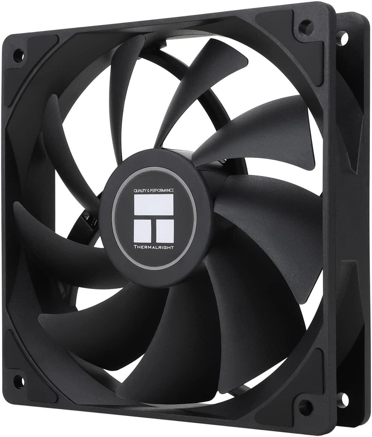 Thermalright TL-C12C CPU Fan 120mm Case Cooler Fan, 4Pin PWM Silent Computer Fan with S-FDB Bearing Included, up to 1550RPM Cooling Fan