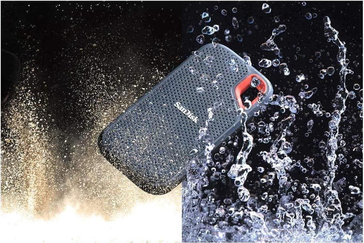 Alt view image 7 of 8 - SanDisk Extreme 1TB Portable Solid State Drive SDSSDE60-1T00-AC SSD