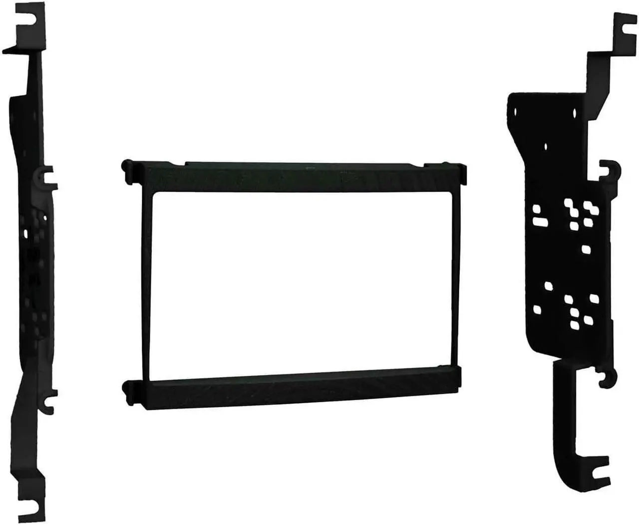 Alt view image 6 of 6 - Metra 95-8157B (Black) Double DIN Installation Kit for 1992-2000 Lexus SC300 and SC400