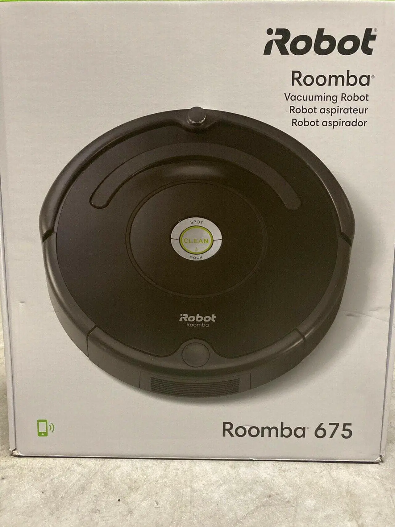 Main image of iRobot Roomba 675 Robot Vacuum-Wi-Fi Connectivity Works with Alexa R675020