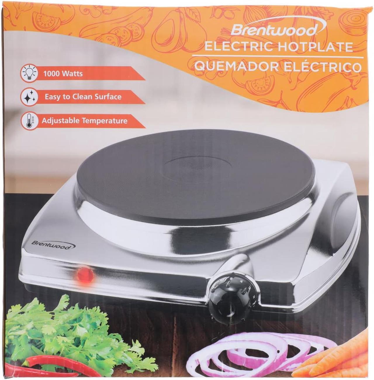 Alt view image 16 of 20 - Electric Hot Plate 1000W Ss
