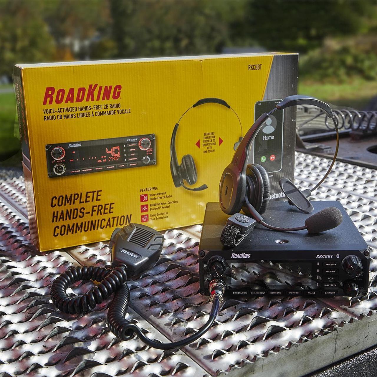 Alt view image 3 of 7 - Voice-Activated Hands-free CB Radio