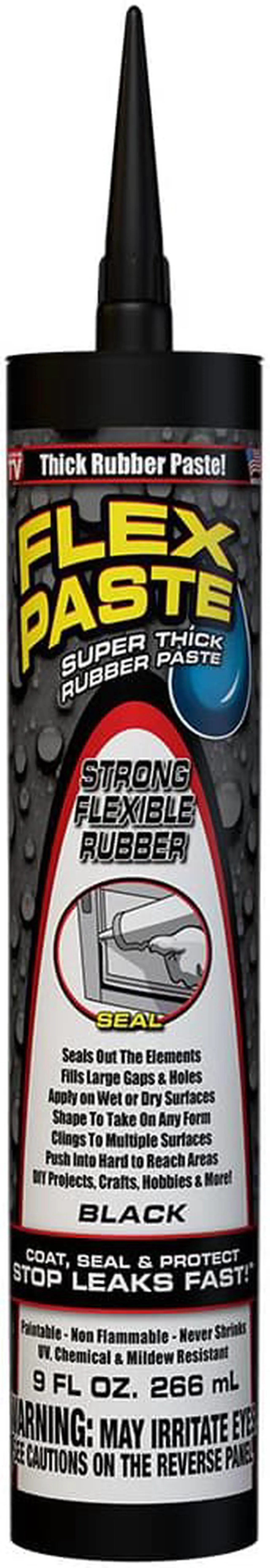 Main image of Fast Leak Sealant Flex Paste Rubber Epoxy 9 Ounce Cartridge Black PFSBLKR10