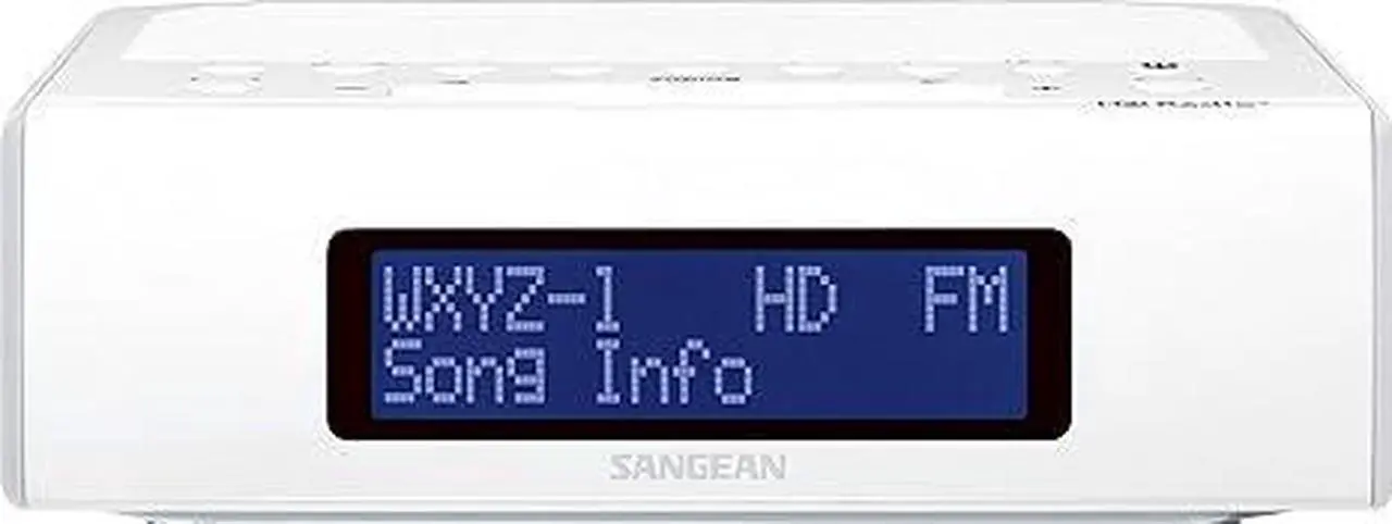 Alt view image 2 of 4 - Sangean Portable AM/FM Radio White HDR-15 - White
