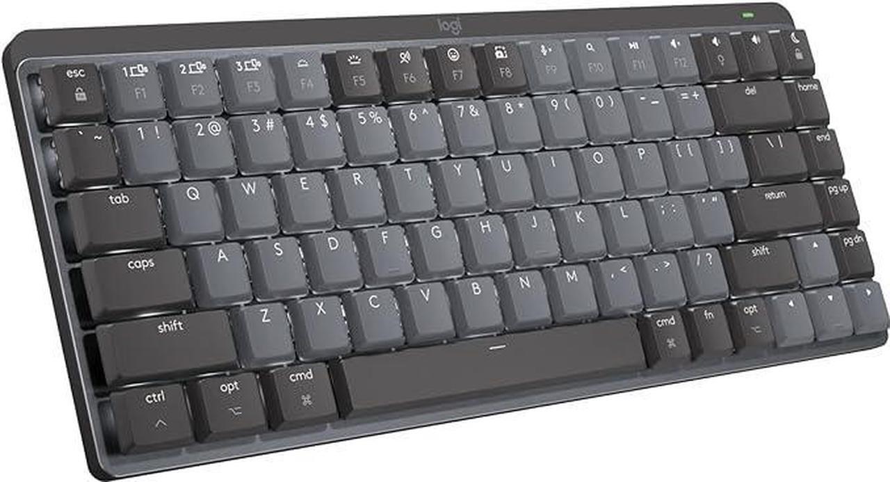 Main image of Logitech MX Mechanical Mini Mac Compact Wireless Tactile Quiet Keys - Space Gray