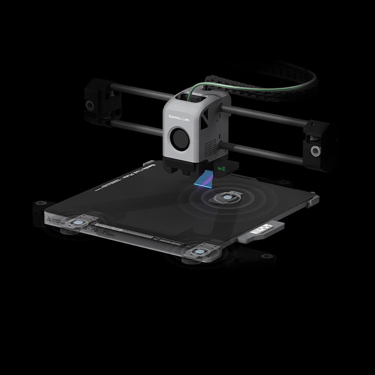Alt view image 3 of 5 - Bambu Lab 3D Printer X1 Series Automatic leveling Large size High-speed multi-color Support 16 colors Home desktop grade X1-Carbon