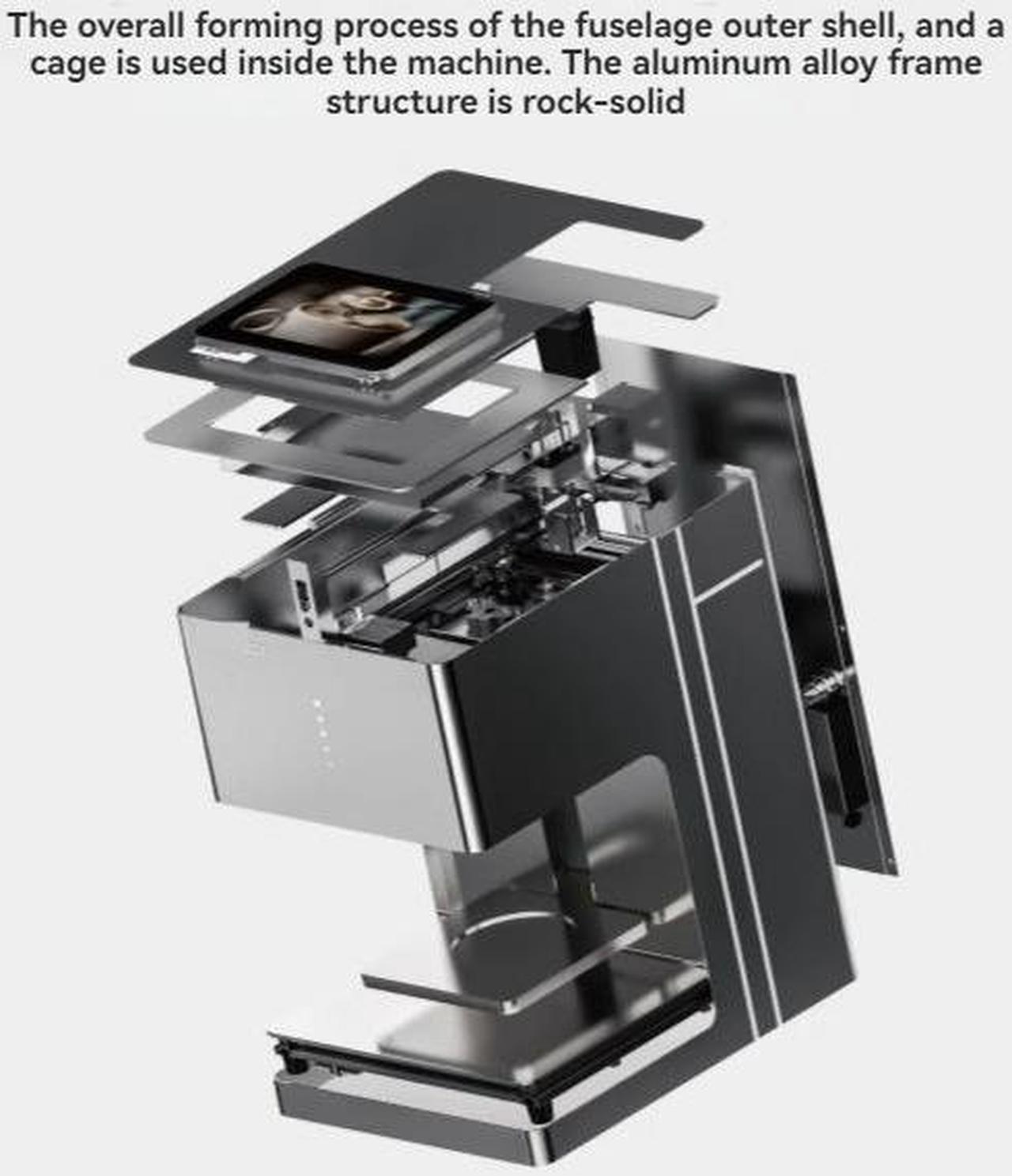 Alt view image 6 of 7 - SSW High Precision 3D Coffee Pulling Machine DIY Printer