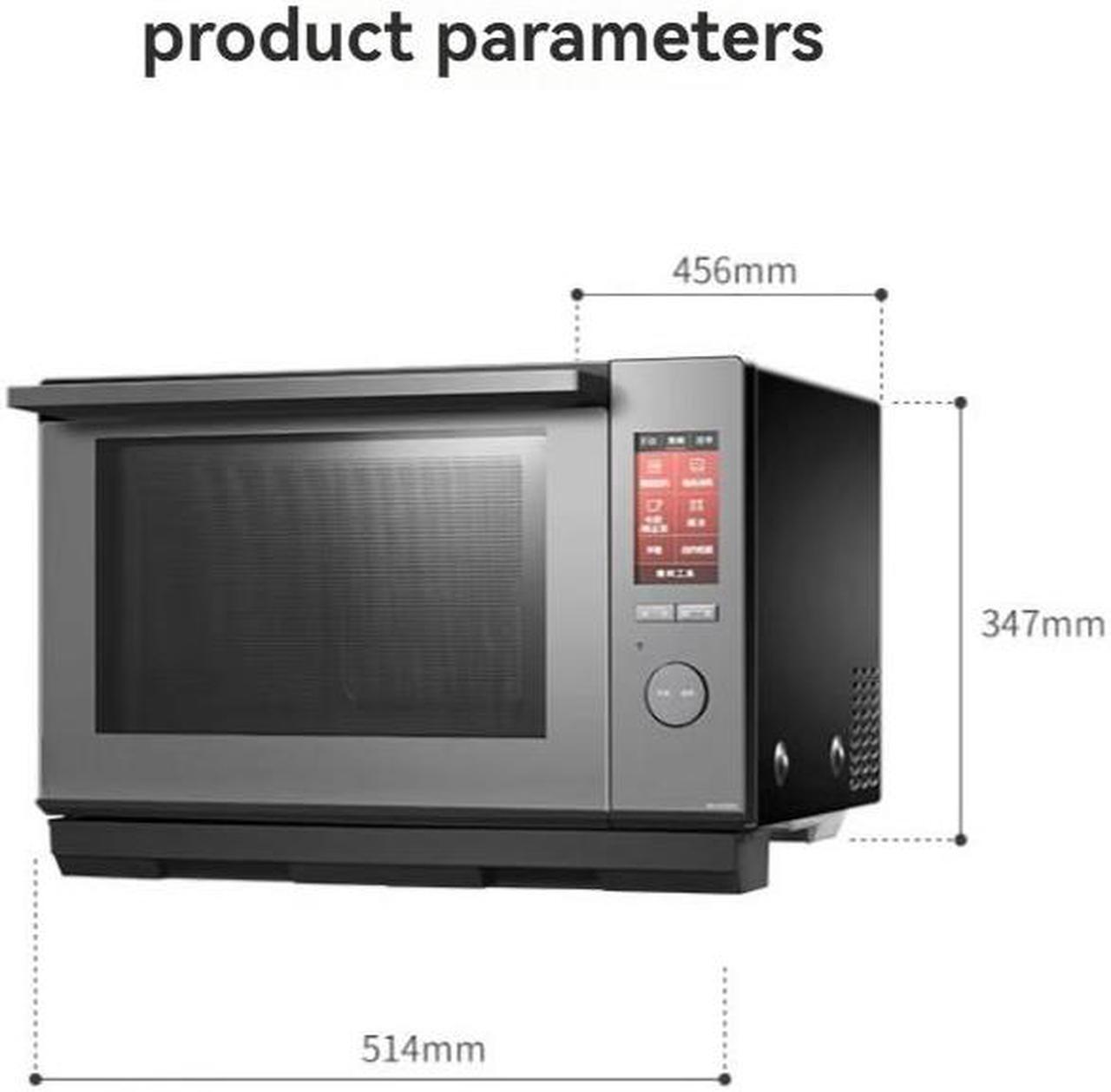 Alt view image 3 of 6 - Home multifunction steam grill microwave oven oven steamer 3 in 1