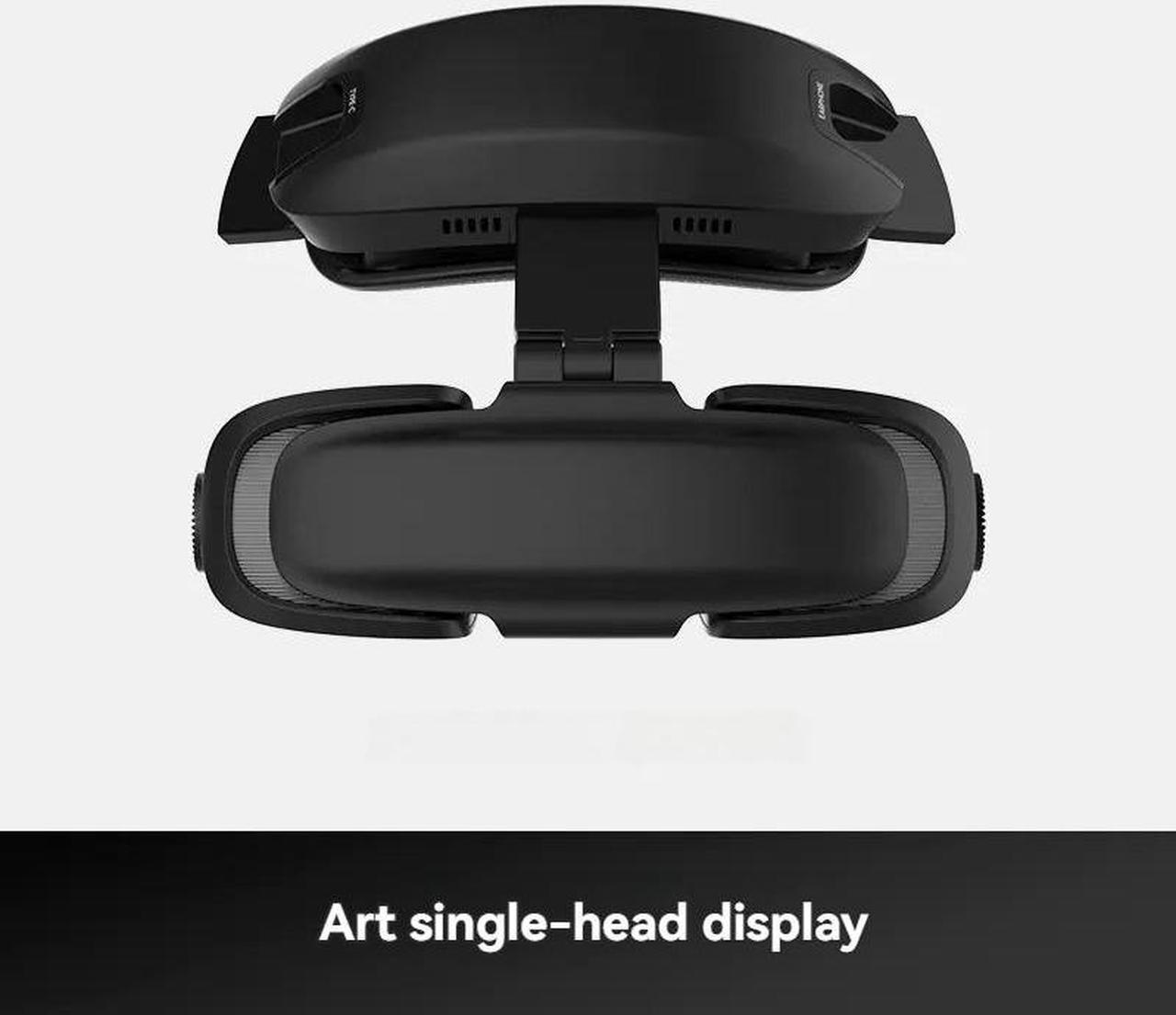 Alt view image 2 of 5 - GOOVIS Open HD 3D Head-Mounted Display AR Smart Glasses with Phone Computer Tablet Gaming Console Office Aerial Headset Non-VR Art
