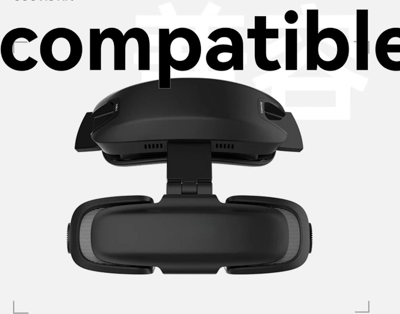 Alt view image 4 of 5 - GOOVIS Open HD 3D Head-Mounted Display AR Smart Glasses with Phone Computer Tablet Gaming Console Office Aerial Headset Non-VR Art