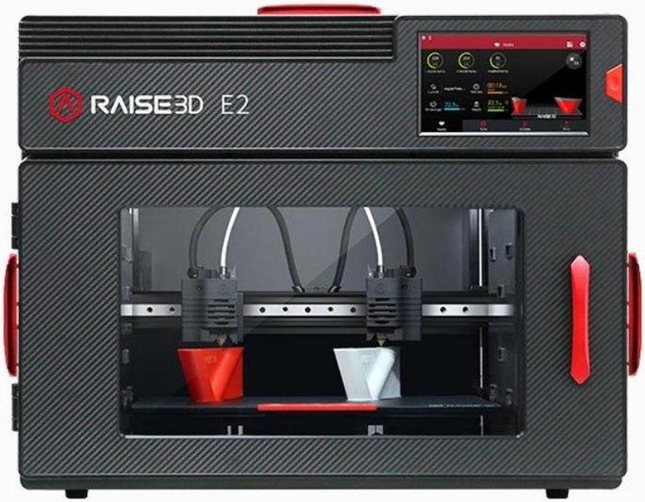 Alt view image 2 of 4 - 3D Printer E2 Thermal Fusion Stackable High Precision Large Size Independent Dual Nozzle Dual Colour Printing Power Failure Supplementary Education DIY Home Office High Speed 3D Printer