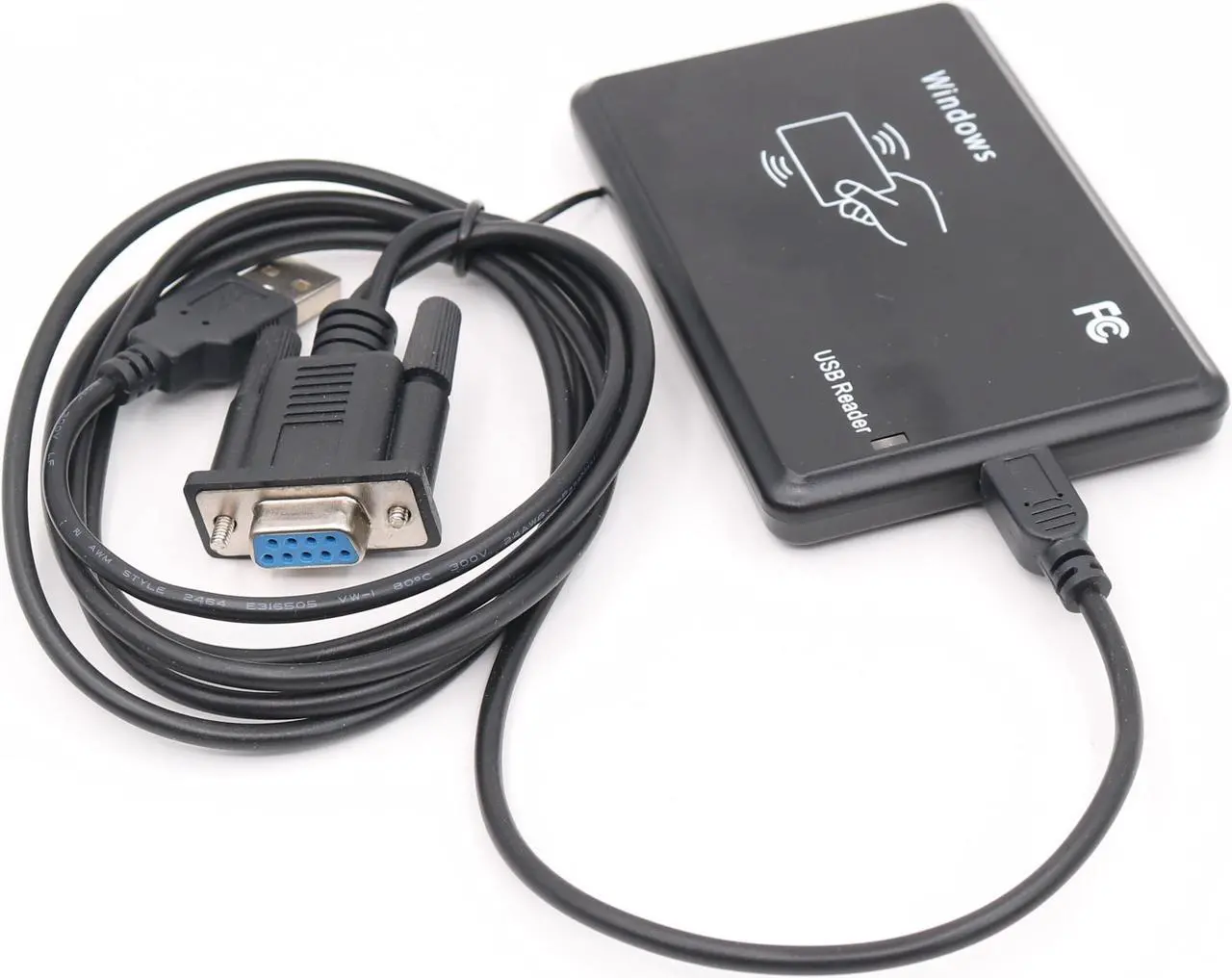 Alt view image 2 of 2 - RS232 RFID 13.56Mhz IC Reader ISO14443A S50 S70 Card Reader Serial Port