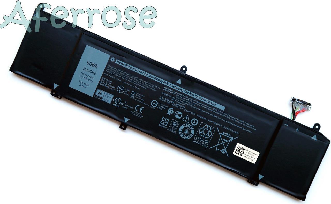 90Wh New XRGXX Battery For Alienware M15 M17 R1 G7 7590 7790 G5 15 5590-D2783W P37E ALW15M