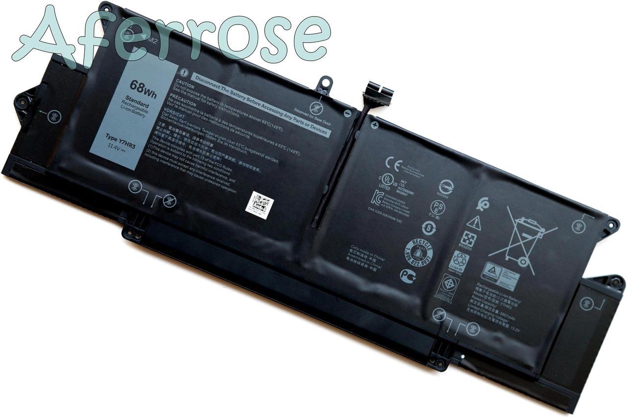 New Y7HR3 68Wh Battery for Latitude 14 7410 35J09 WY9MP XMV7T 3ICP4/60/76-2