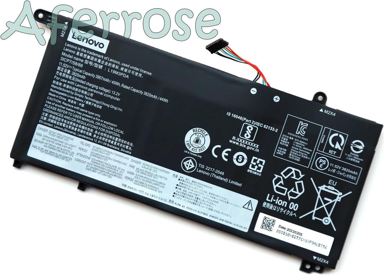 New Genuine L19C3PDA L19M3PDA L19D3PDA L19L3PDA Battery for LenovoThinkBook 14 G3 ACL 15 G2 Gen 2 Series 31CP7/59/67