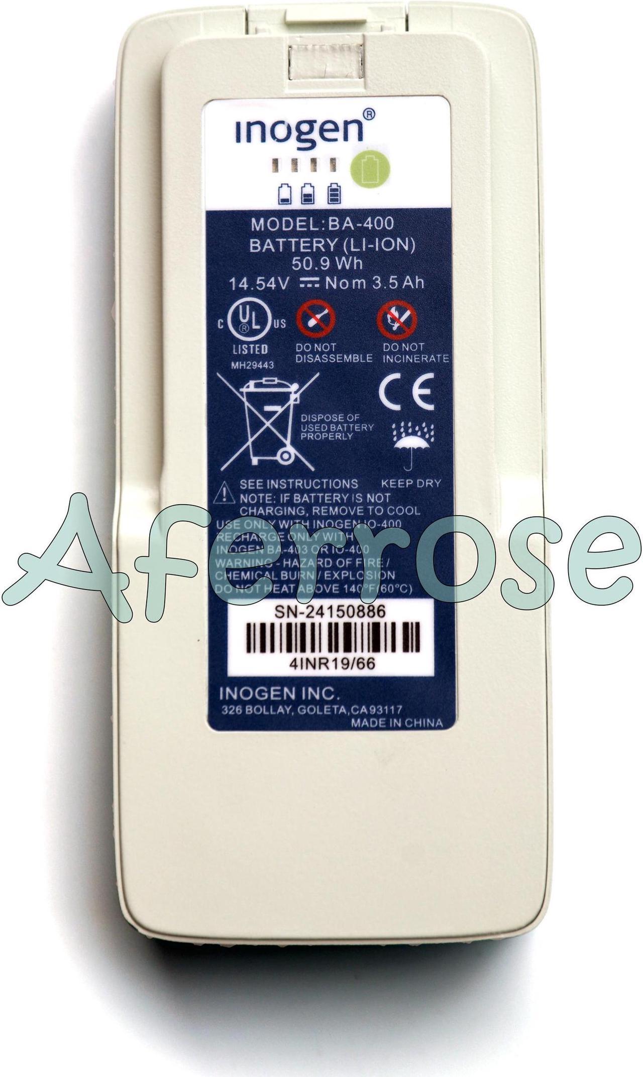 New Genuine BA-400 1400-2010-4 Battery for Inogen G4 portable oxygen concentrator OxyGo FIT 1400-2000 1400-2030