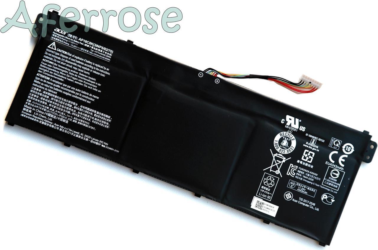 New  Genuine AP18C8K Battery for AcerChromebook Spin CP713-2W 5 slim A515-54 A515-43 Series 3INP5/82/70