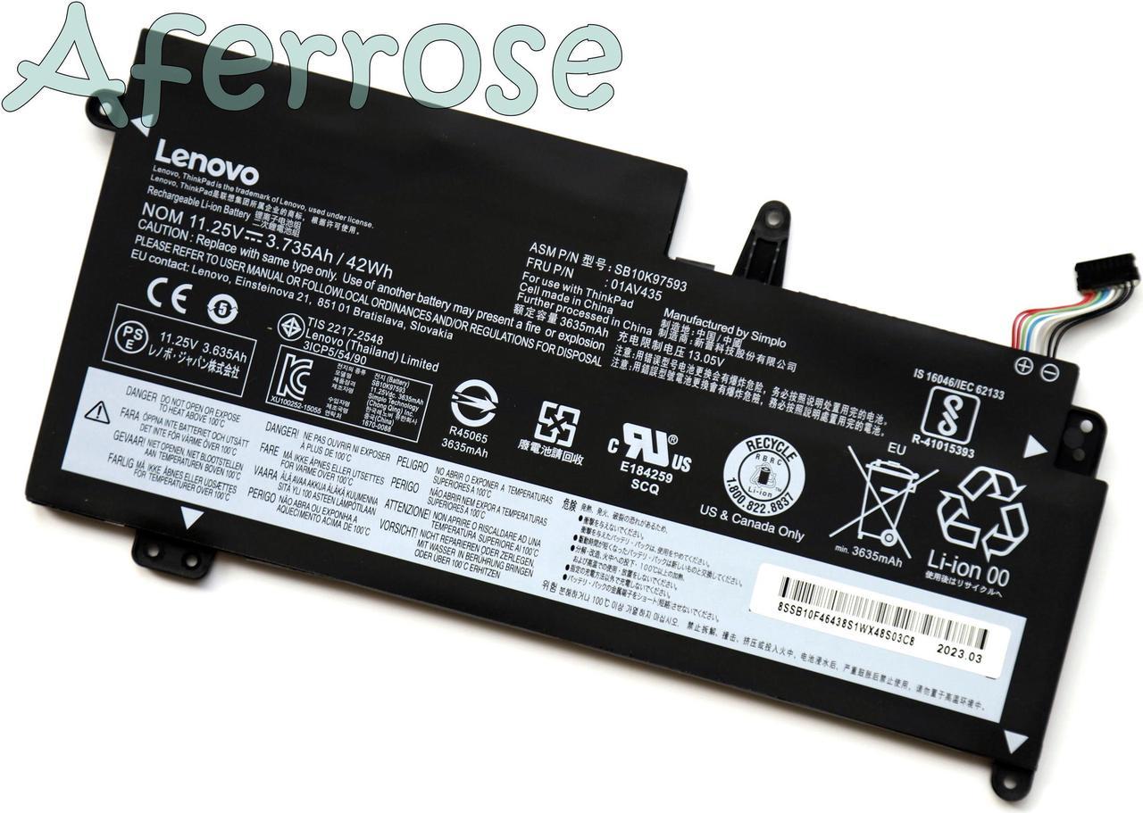 New Genuine 01AV400 01AV435 01AV401 01AV402 01AV436 01AV437 Battery for S2 13 Chromebook