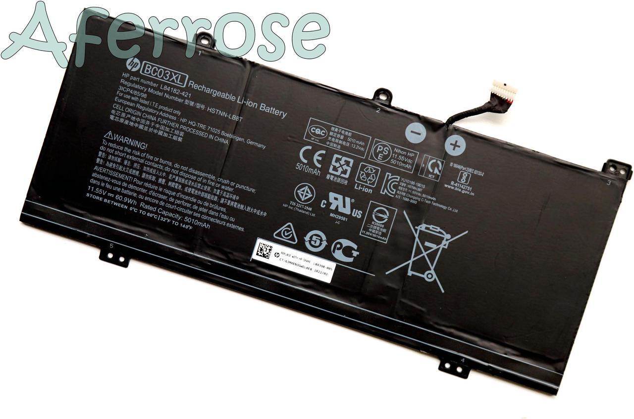 New Genuine BC03XL Battery for HPPro C640 Chromebook X360 14C-CA 14C-CA0053DX HSTNN-LB8T L84182-421 L84182-1C1 L84398-005