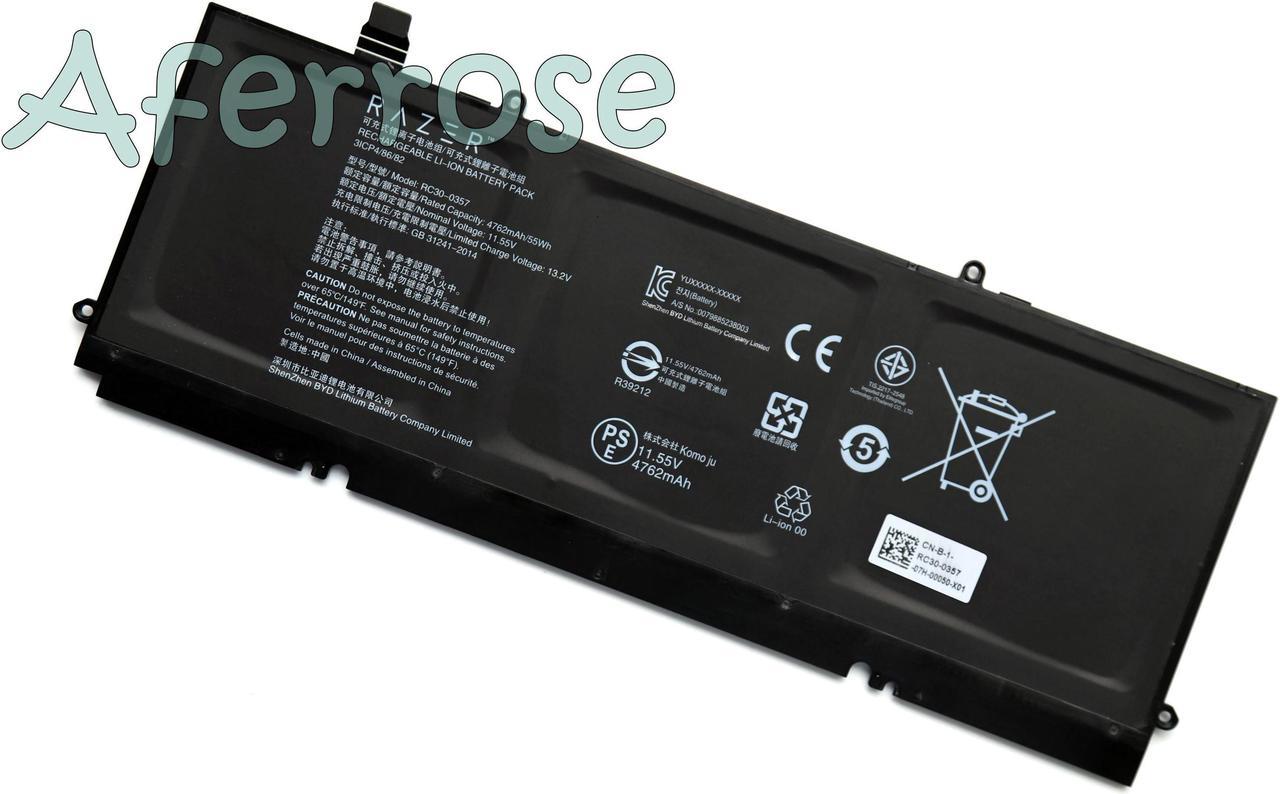 NEW Genuine RC30-0357 Battery for RazerBook 13 Core i7 FHD Touch RZ09-0357 2020 2021 Series 3ICP4/86/82