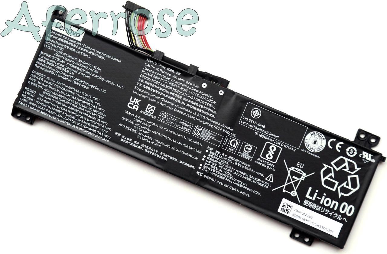 New Genuine L20C3PC2, L20D3PC2, L20L3PC2, L20M3PC2 Battery for LenovoIdeaPad Gaming 3 3i 15IHU6 3-15IHU6 Series 31CP4/62/100