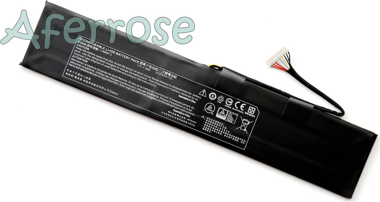 New Genuine L140BAT-2 Battery for GigabyteRC14 U4 UD Thunderobot 911 MixBook Air System 76  Series 21CP5/50/112