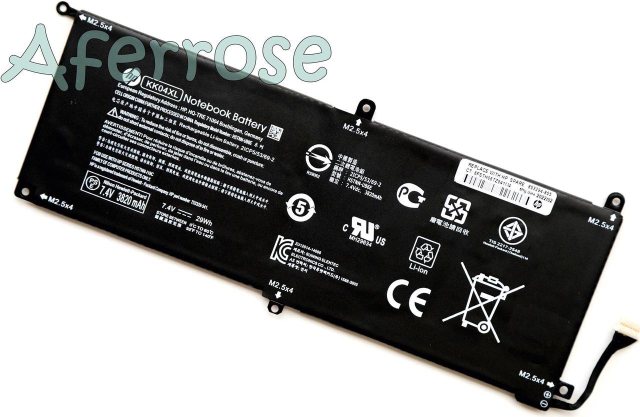 KK04XL NEW Genuine Battery for HPPro x2 612 G1 Tablet HSTNN-IB6E 753329-1C1