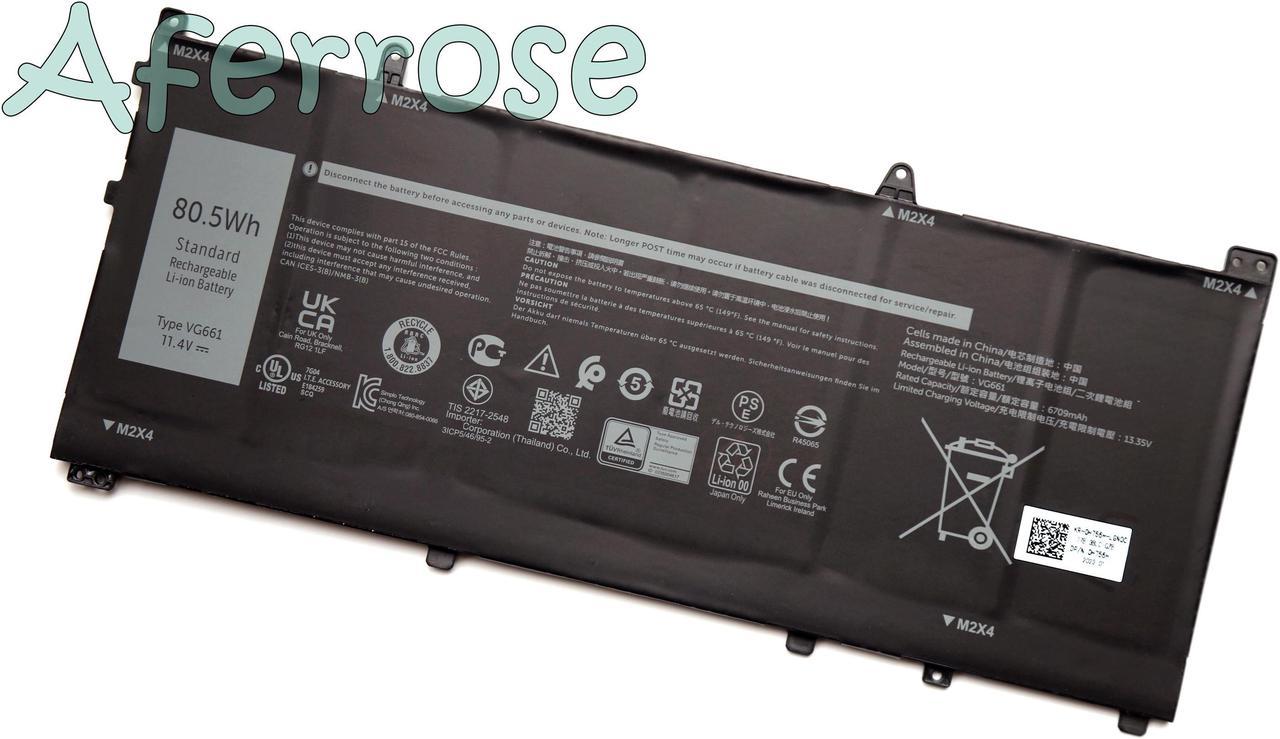 VG661New Genuine Battery for Alienware X14 R1 R2  Series 0GD3C9 GD3C9 0V4N84 V4N84 31CP5/46/95-2