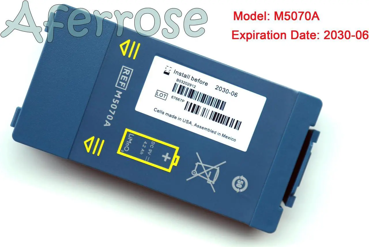 Main image of New M5070A Battery for for Philips HeartStart Home OnSite AED FRx HS1 M5066A M5067A