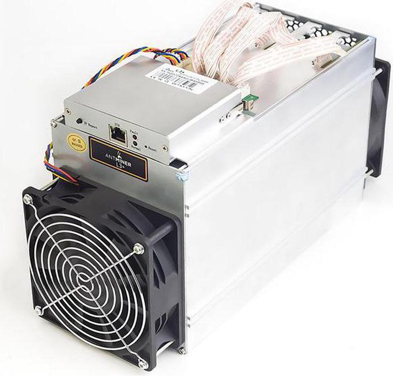 Bitmain L3+( With power supply )Scrypt Litecoin Miner 504MH/s LTC Come with Doge Coin Mining Machine ASIC Blockchain Miners