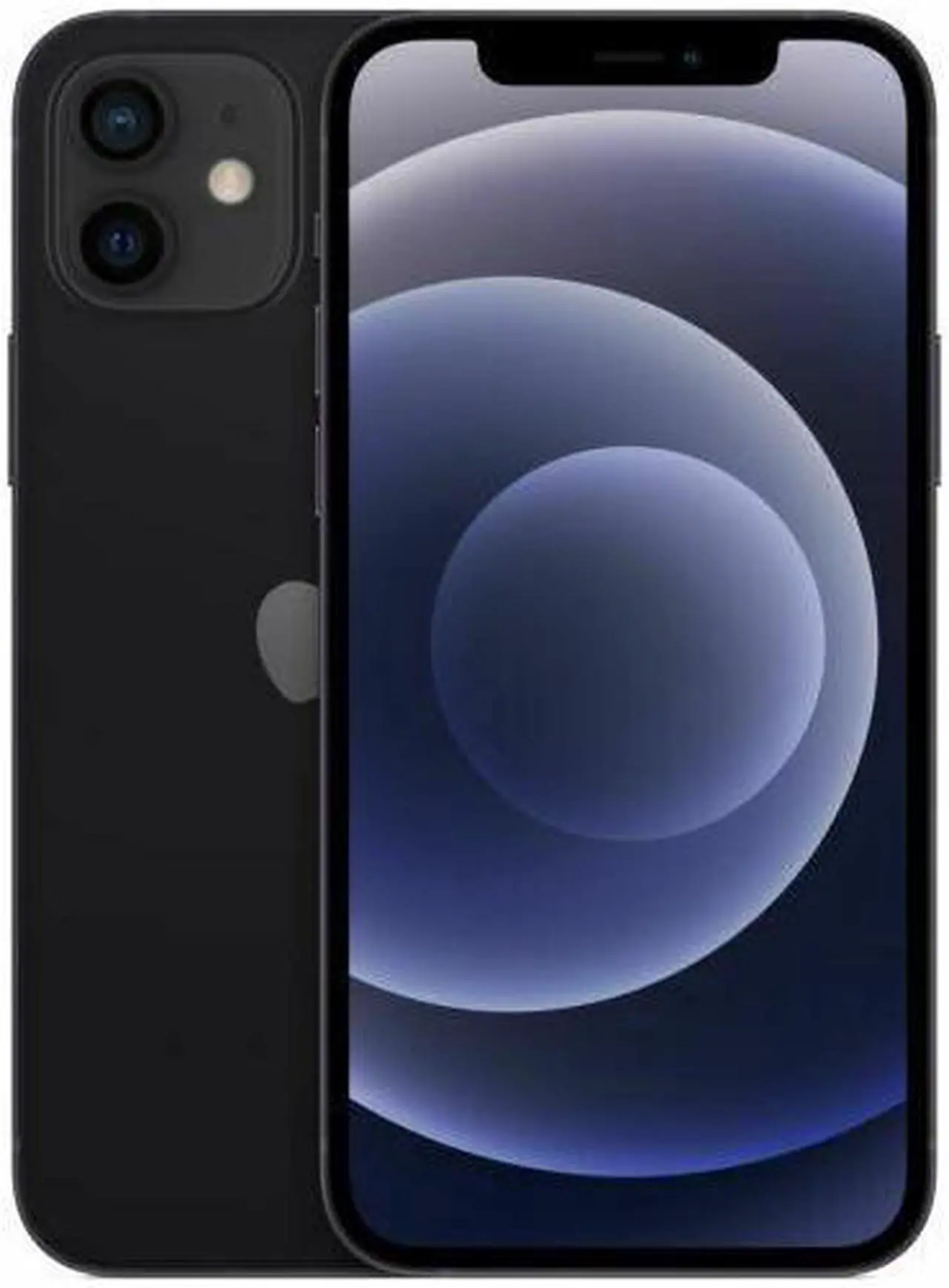 Main image of Apple iPhone 12 A2172 (Fully Unlocked) 64GB Black (Grade C)