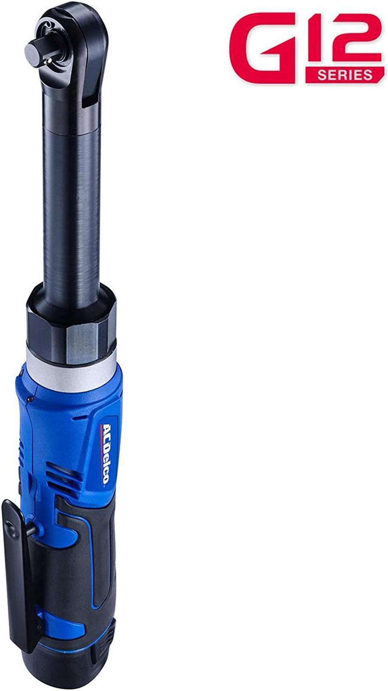 Alt view image 3 of 6 - ACDelco ARW1218-3P G12 Series 12V Li-ion Cordless 3/8 40 ft-lbs. Extended Ratchet Wrench Tool Kit