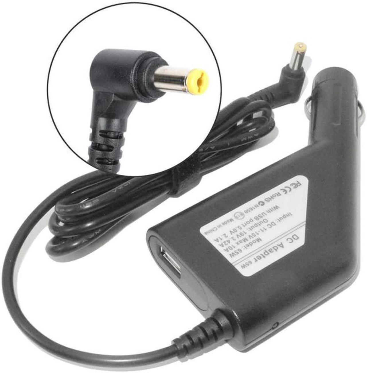 19V 3.42A 65W 5.5mm*1.7mm Laptop Dc Car Adapter Charger For Aspire 5315 5735 5920 5535 5738 6920 7520