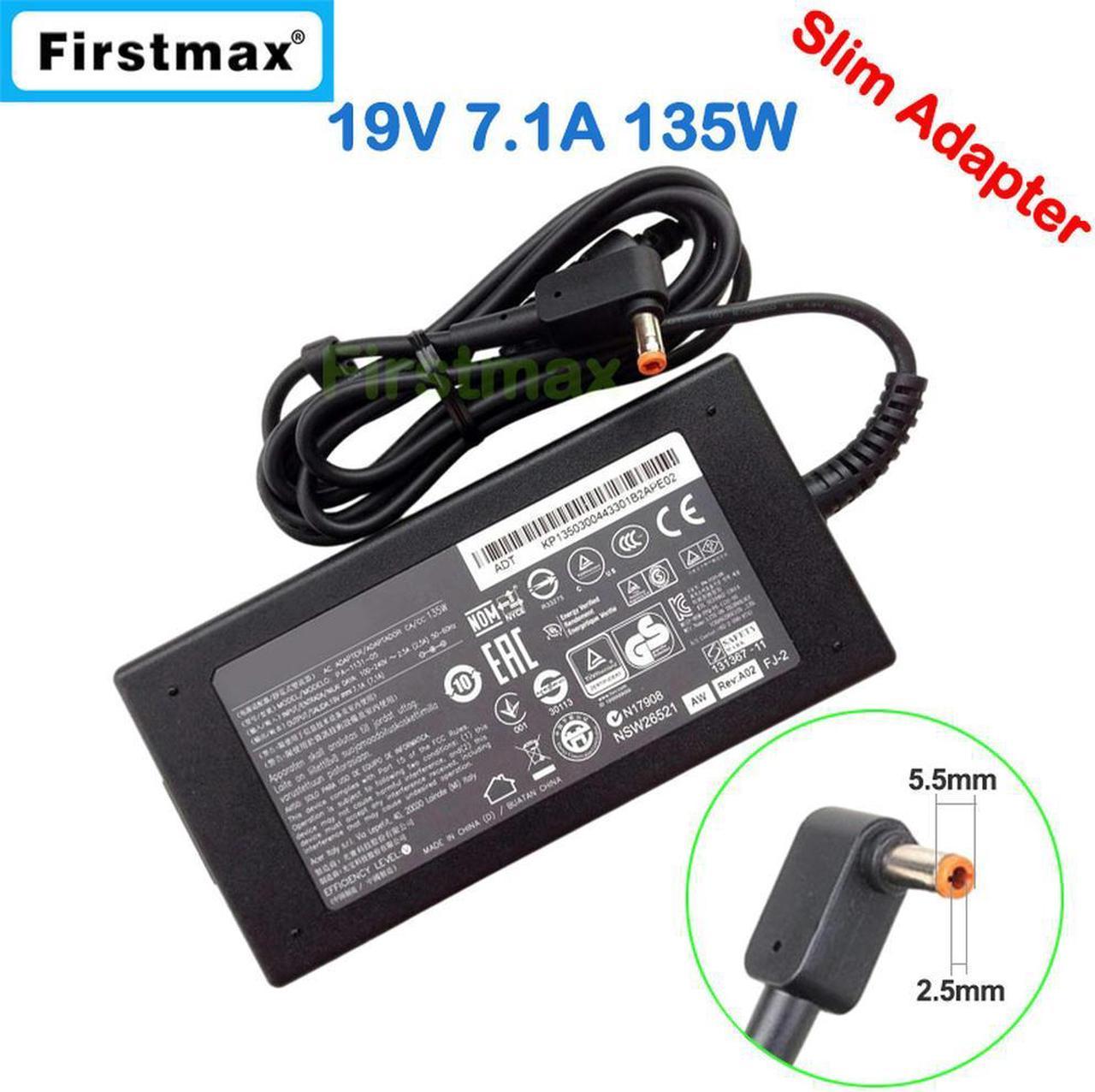 19V 7.1A 135W for MSI Gaming Laptop Charger GE60 2PD GE72 GE72VR 7RD GF62 8RC GF72 GP72 GP72M 7RD 7RDX 7REX Adapter Power Supply