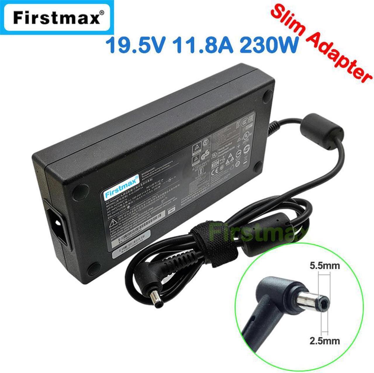 AC Adapter 19.5V 11.8A 230W Laptop Gaming Charger for Gigabyte Aero 15 Classic SA WA XA YA 16 YE XE KE Gaming A5 A7 K1 X1