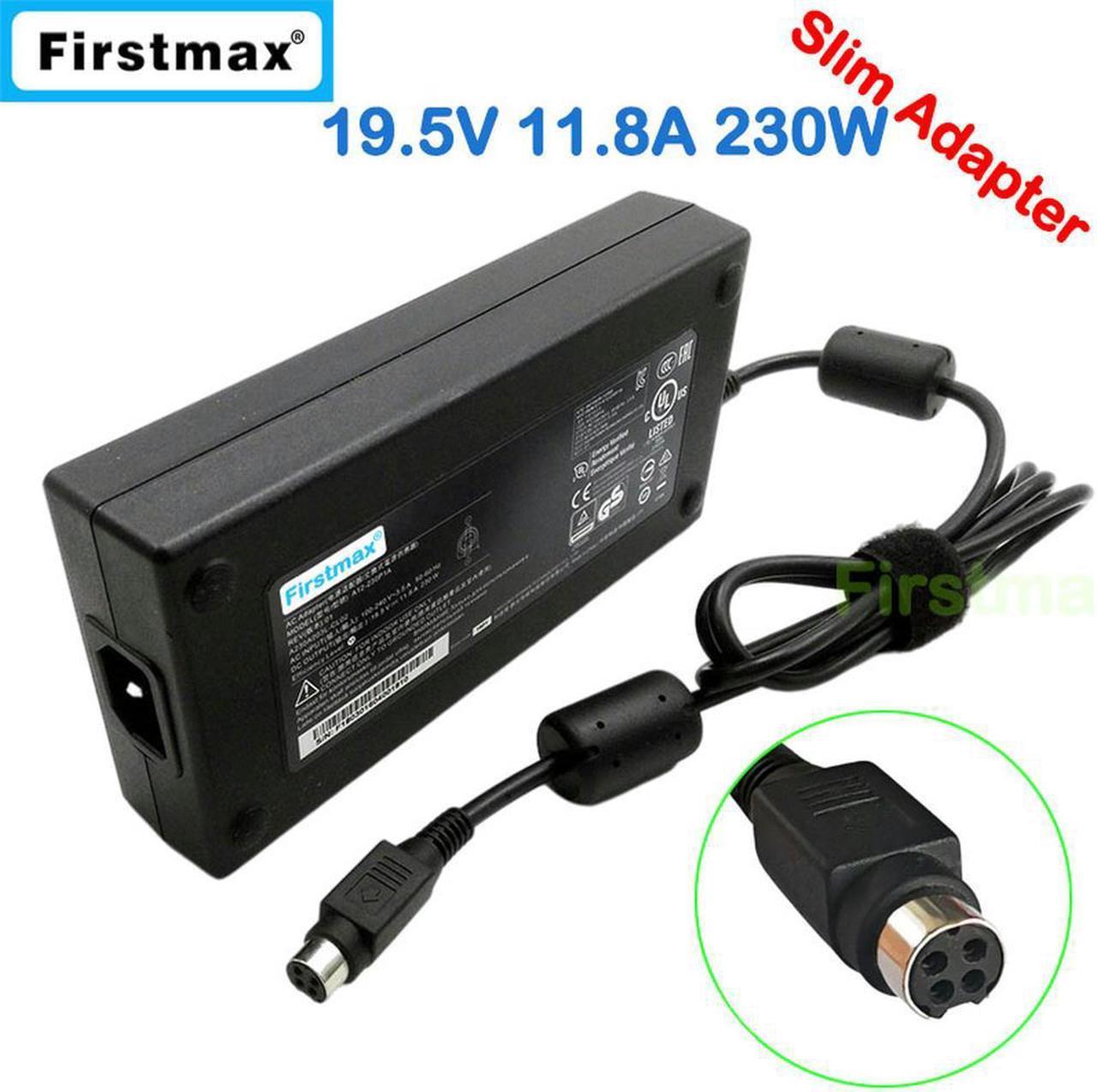 19.5V 11.8A 230W Charger for MSI Gaming Laptop GT62 6RE MS-16L2 GT76 Titan DT 9SF 9SFS 9SG 9SGS MS-17H1 A12-230P1A Power Supply