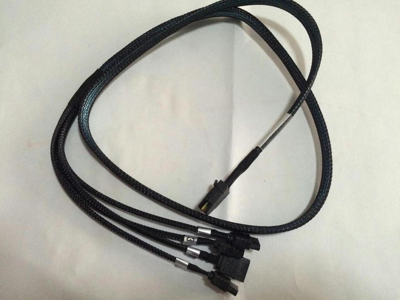 standard SATA 36-7 cable SFF-8087 to (4) 7-Pin SATA connect 8087 to sata CABLE