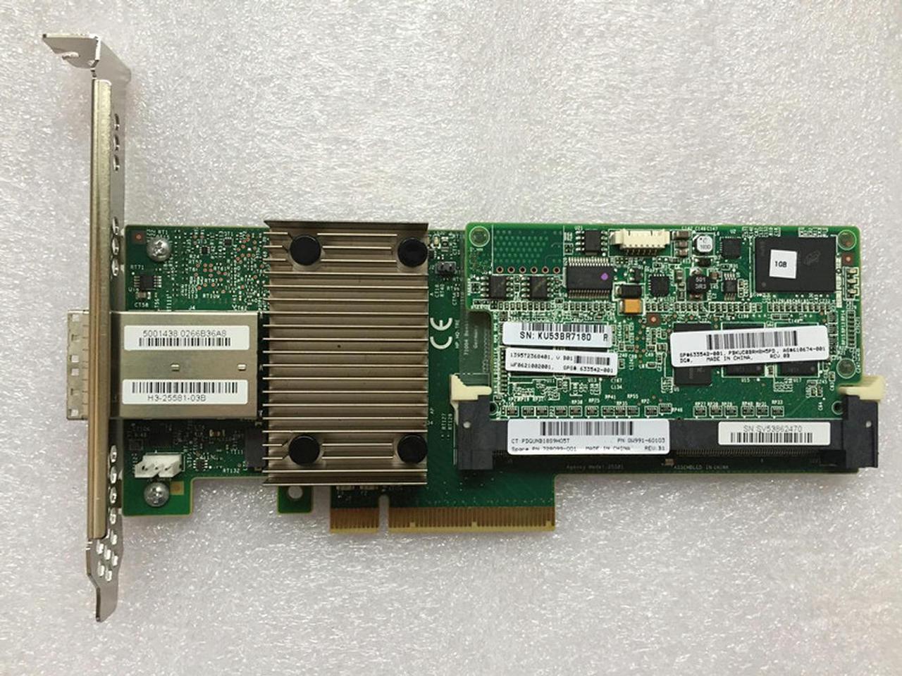 QW991-60103 728099-001 12G 8PORT +1G 610674-001 633542-001 networking card