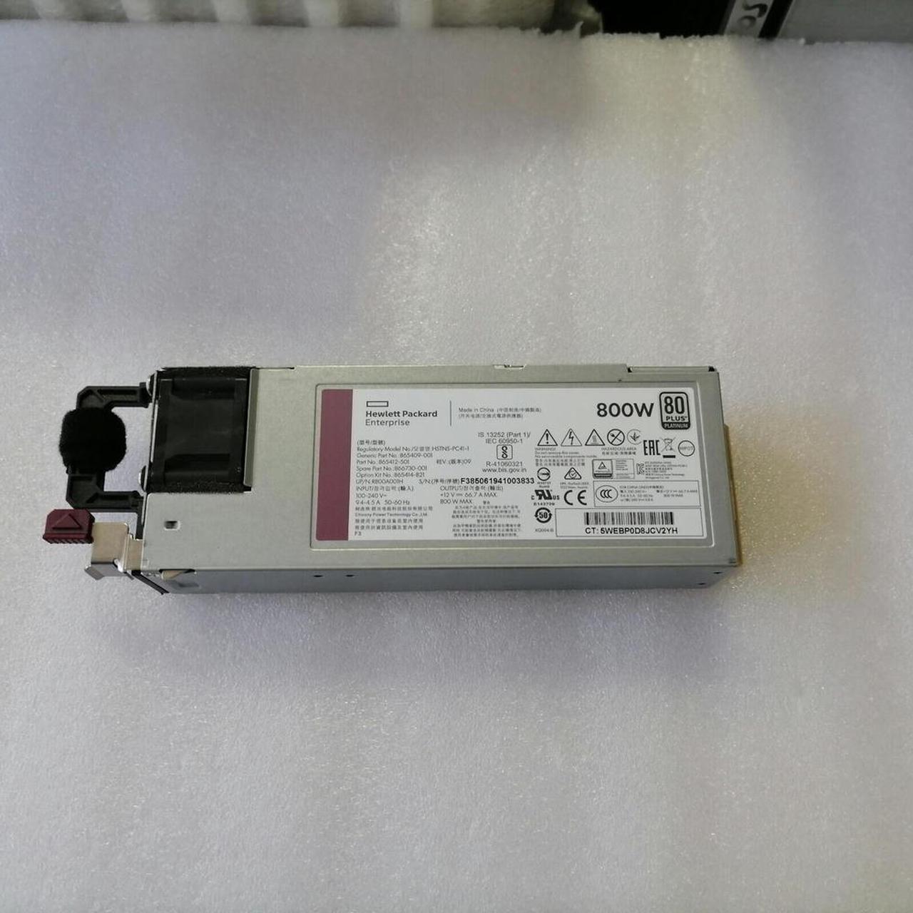 HSTNS-PC41-1 DL180 380 360G10 800W power supply 865414-B21 865409-001 865412-501