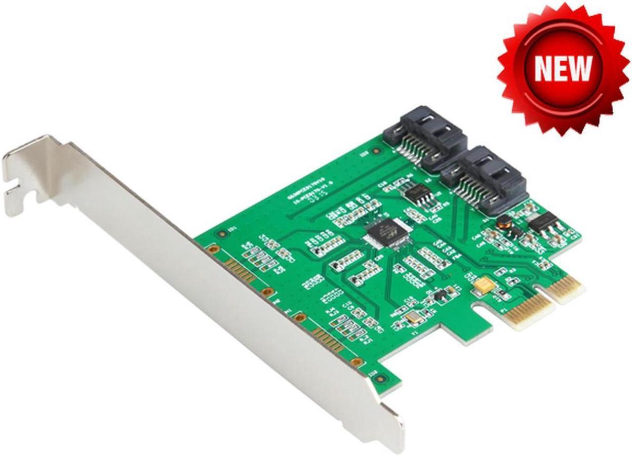 Marvell 88SE9170 2 Ports SATA 6G PCI Express Controller Card PCI-e to SATA III 3.0 converter PCI low profile bracket SATA3.0