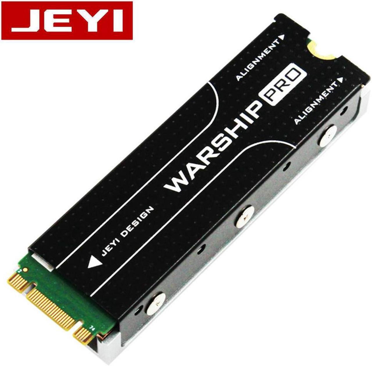 JEYI Cooling Warship Xiaolong Fan NVME NGFF M.2 Heatsink Ssd Aluminum Sheet Thermal Conductivity Silicon Wafer