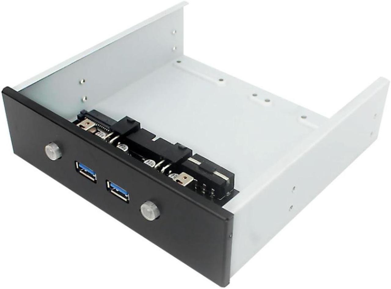 5.25 Optical Drive with 2 Channel HDD Power Control Switch and 2 USB3.0 connector for Desktop PC