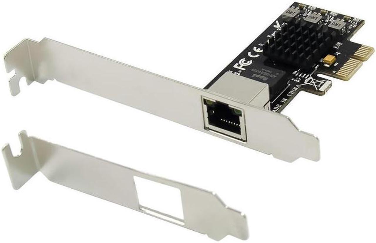 PCI-E 2.5G Network Adapter PCIe1X 2.5G lan Card with Realtek 8125