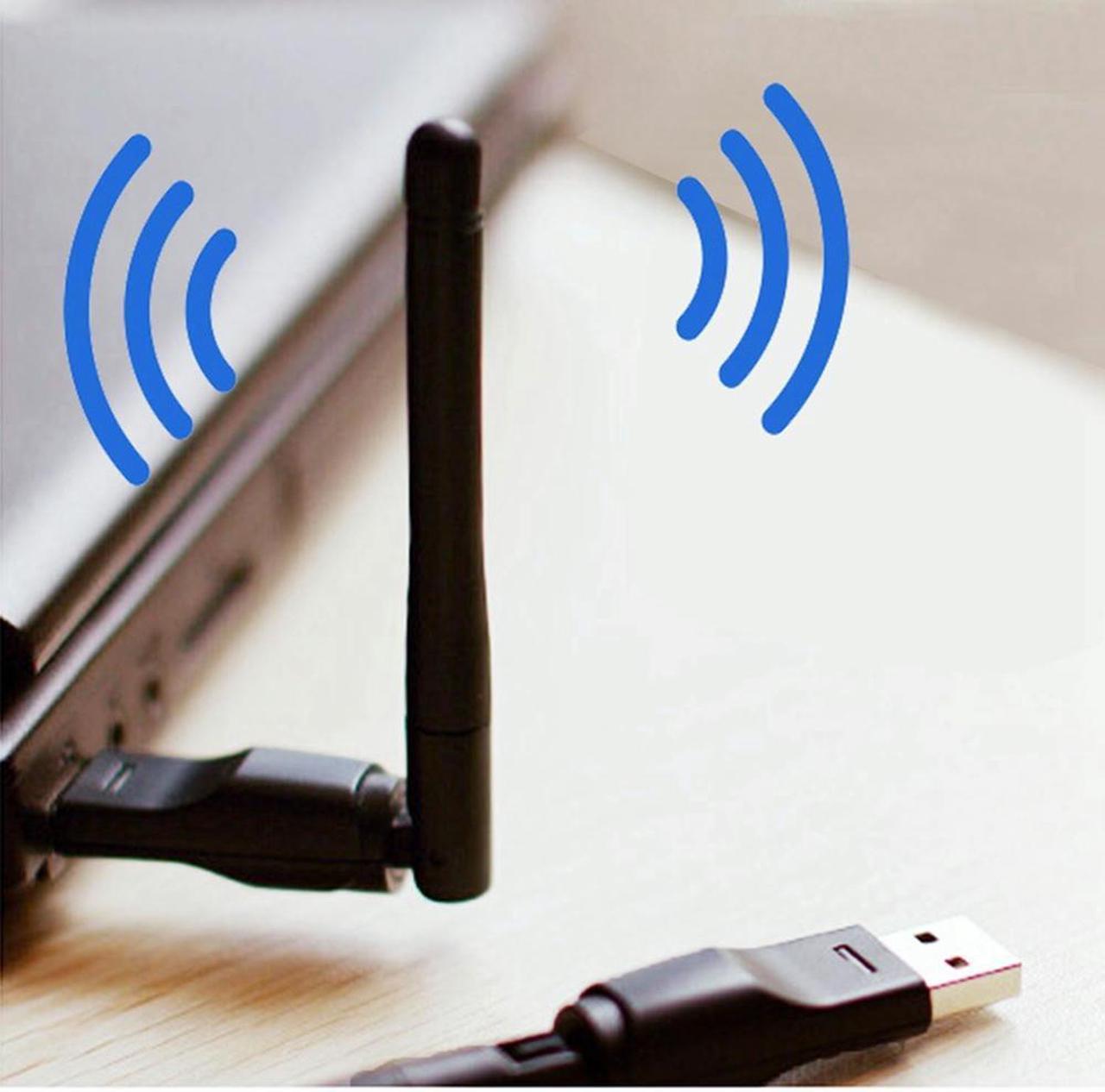 Integrated Antenna Receiver Wireless Network Card With Antenna 150M USB 2DB Upports Set-Top Box Wireless Network Card