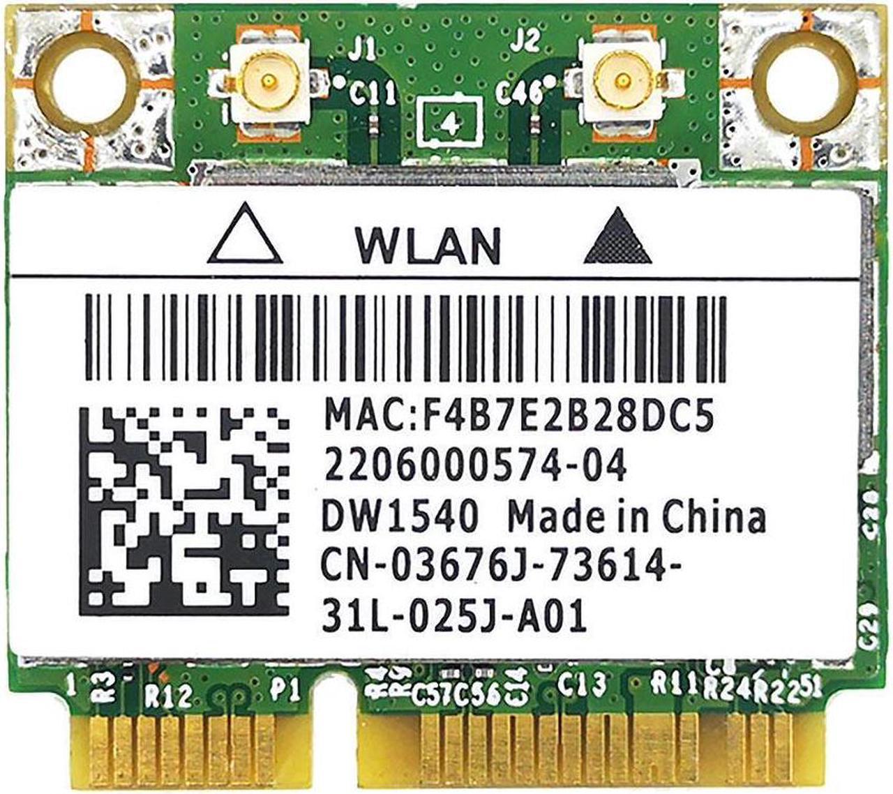 for Broadcom BCM943228 DW1540 2.4G/5G Dual Frequency MINI PCIE 300Mbps 802.11A/B/G/N Built-in Wireless Network Card